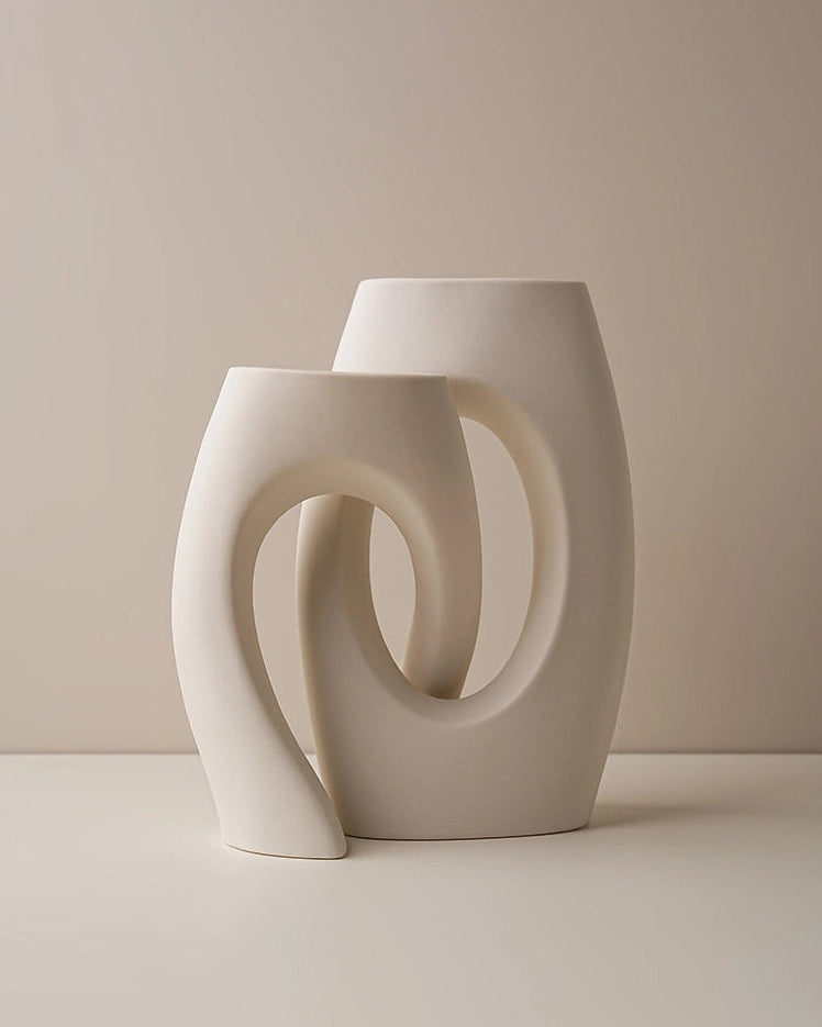Creative Irregular Ceramic Flower Vase