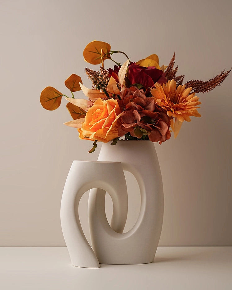 Creative Irregular Ceramic Flower Vase