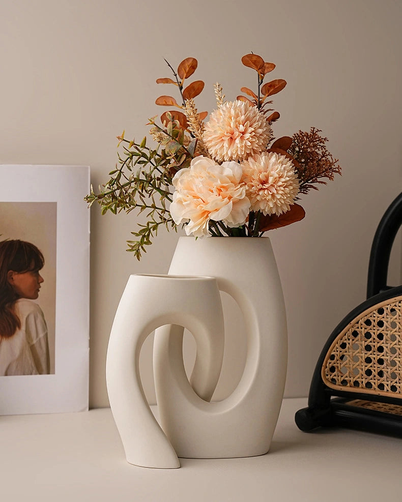 Creative Irregular Ceramic Flower Vase