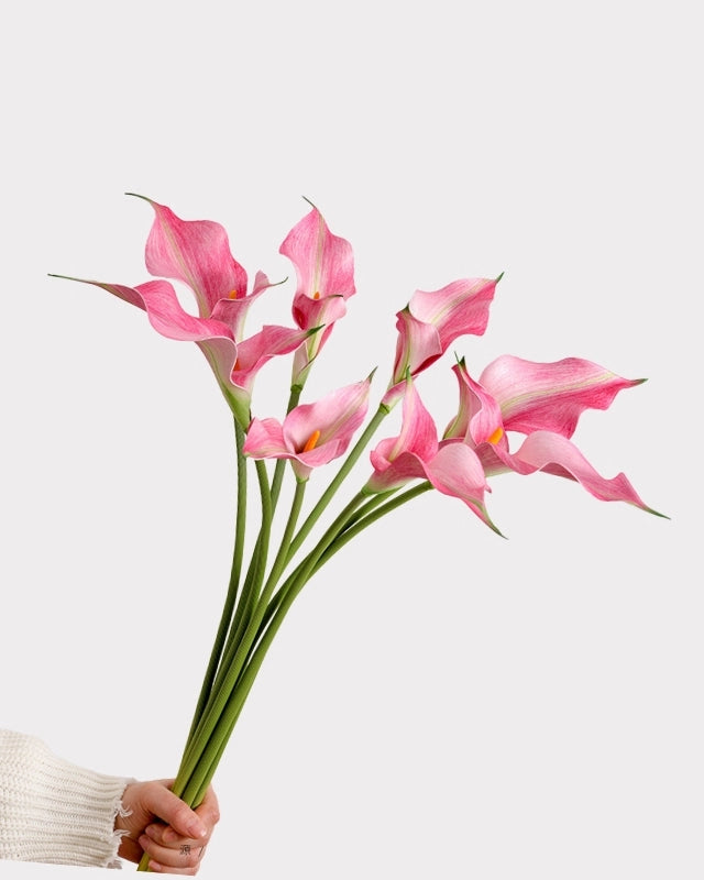 Double Petal Calla Lily Faux Flower - 24"