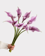 Double Petal Calla Lily Faux Flower - 24"