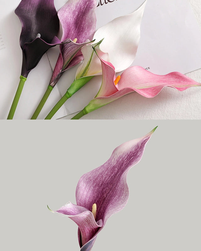 Double Petal Calla Lily Faux Flower - 24"