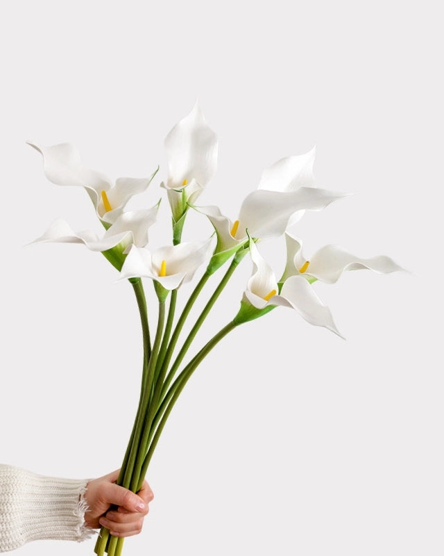 Double Petal Calla Lily Faux Flower - 24"