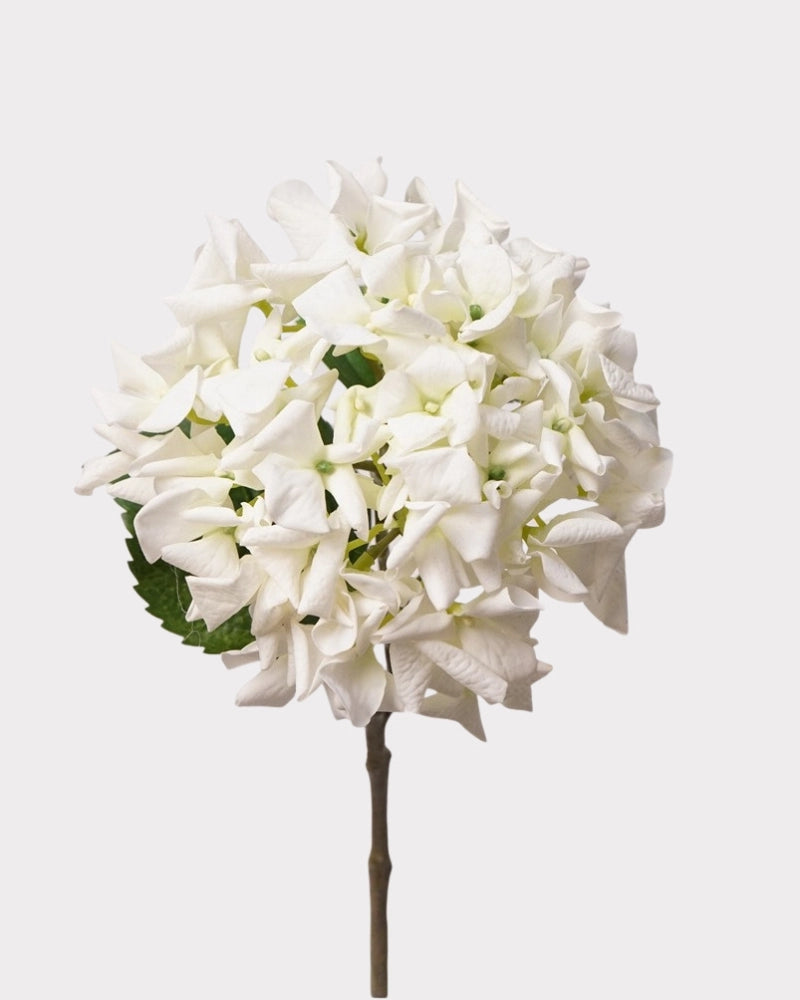 Dutch Style Faux Hydrangea Flower Stem – 24.8"