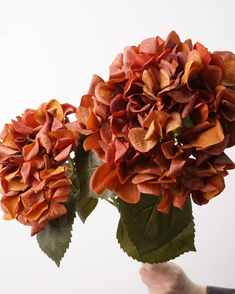 Dutch Style Faux Hydrangea Flower Stem – 24.8"