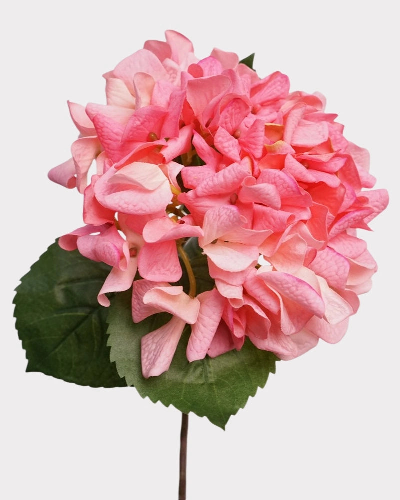 Dutch Style Faux Hydrangea Flower Stem – 24.8"
