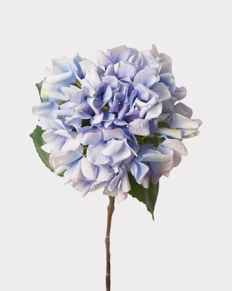 Dutch Style Faux Hydrangea Flower Stem – 24.8"