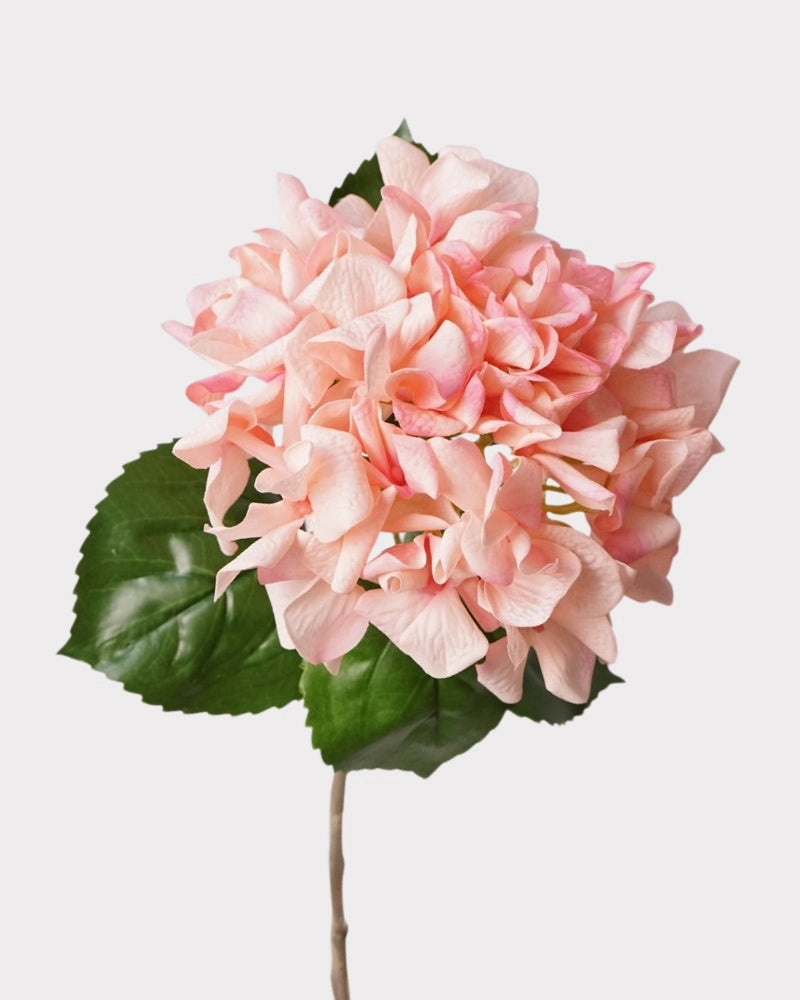Dutch Style Faux Hydrangea Flower Stem – 24.8"