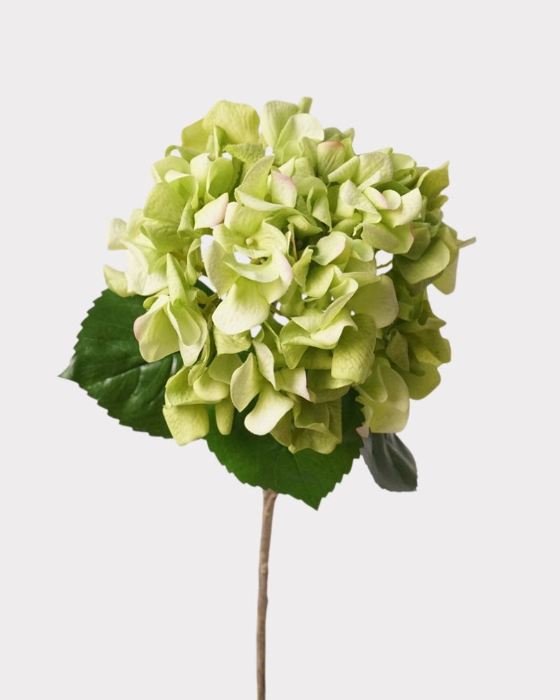 Dutch Style Faux Hydrangea Flower Stem – 24.8"