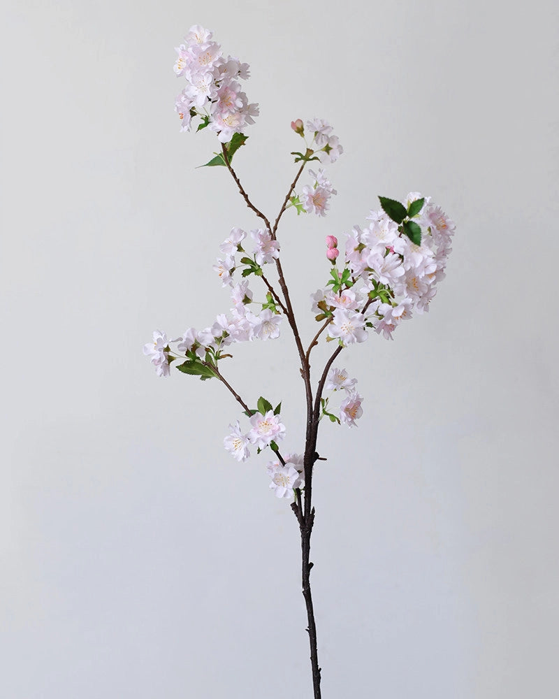 Early Spring Cherry Blossom Faux Branch - 37"