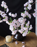 Early Spring Cherry Blossom Faux Branch - 37"