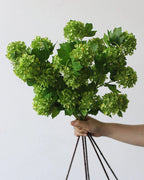 Five-Head Artificial Hydrangea Stem 30"