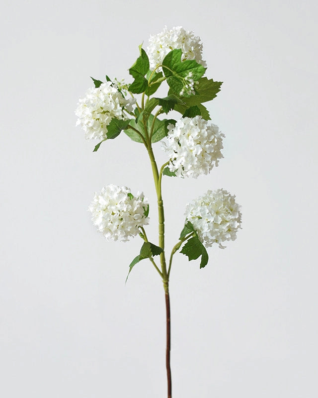 Five-Head Artificial Hydrangea Stem 30"
