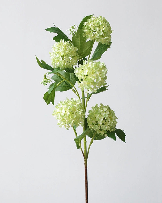Five-Head Artificial Hydrangea Stem 30"