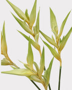 Heliconia Faux Flower in Green - 37"