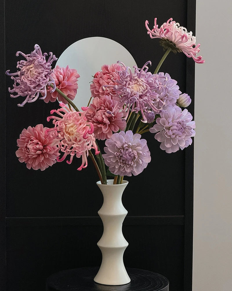 Imperial Chrysanthemum Faux Flower - 27.6"