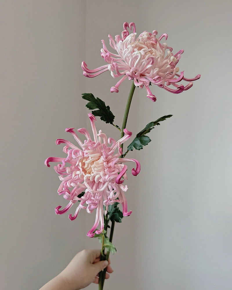 Imperial Chrysanthemum Faux Flower - 27.6"