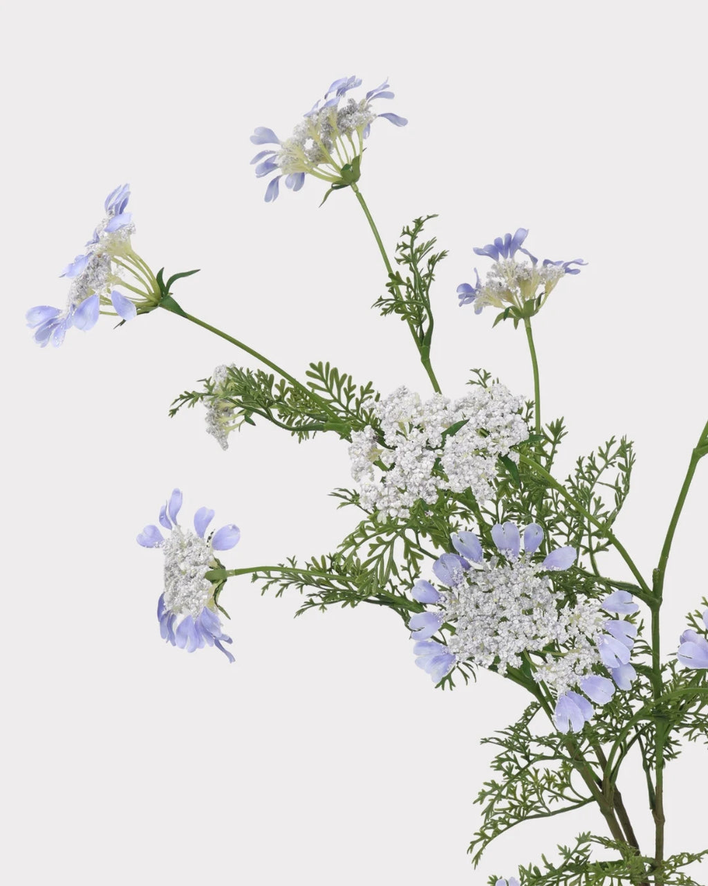 Lace Faux Flower in Blue - 37"