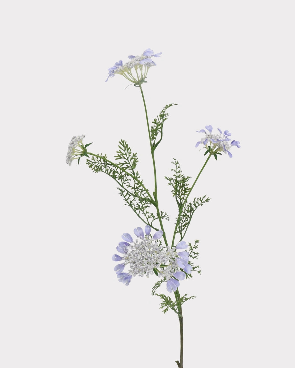 Lace Faux Flower in Blue - 37"