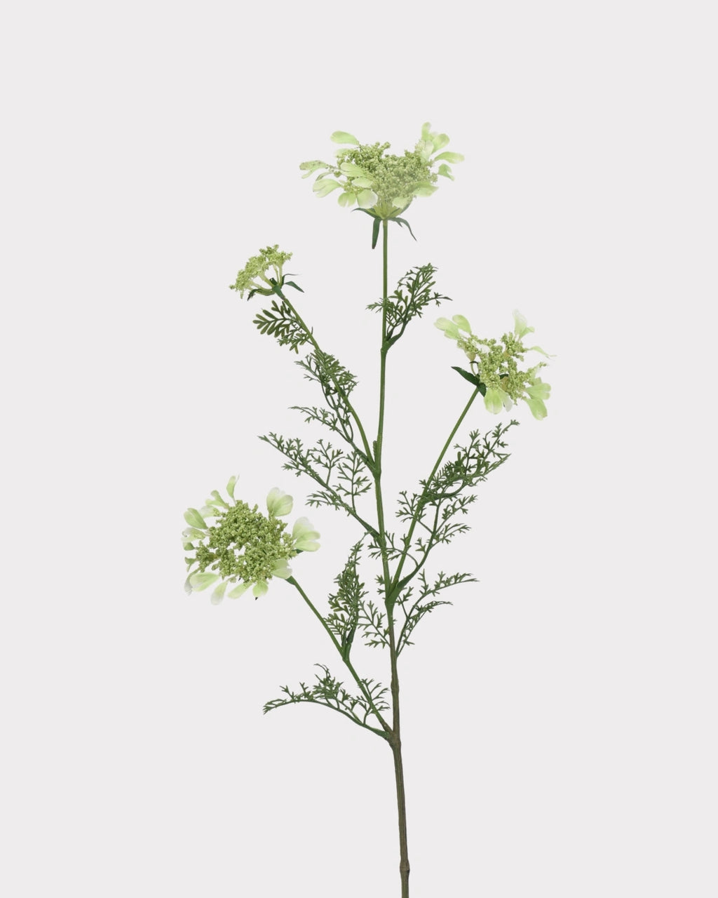 Lace Faux Flower in Green - 37"