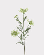 Lace Faux Flower in Green - 37"