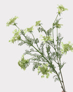 Lace Faux Flower in Green - 37"