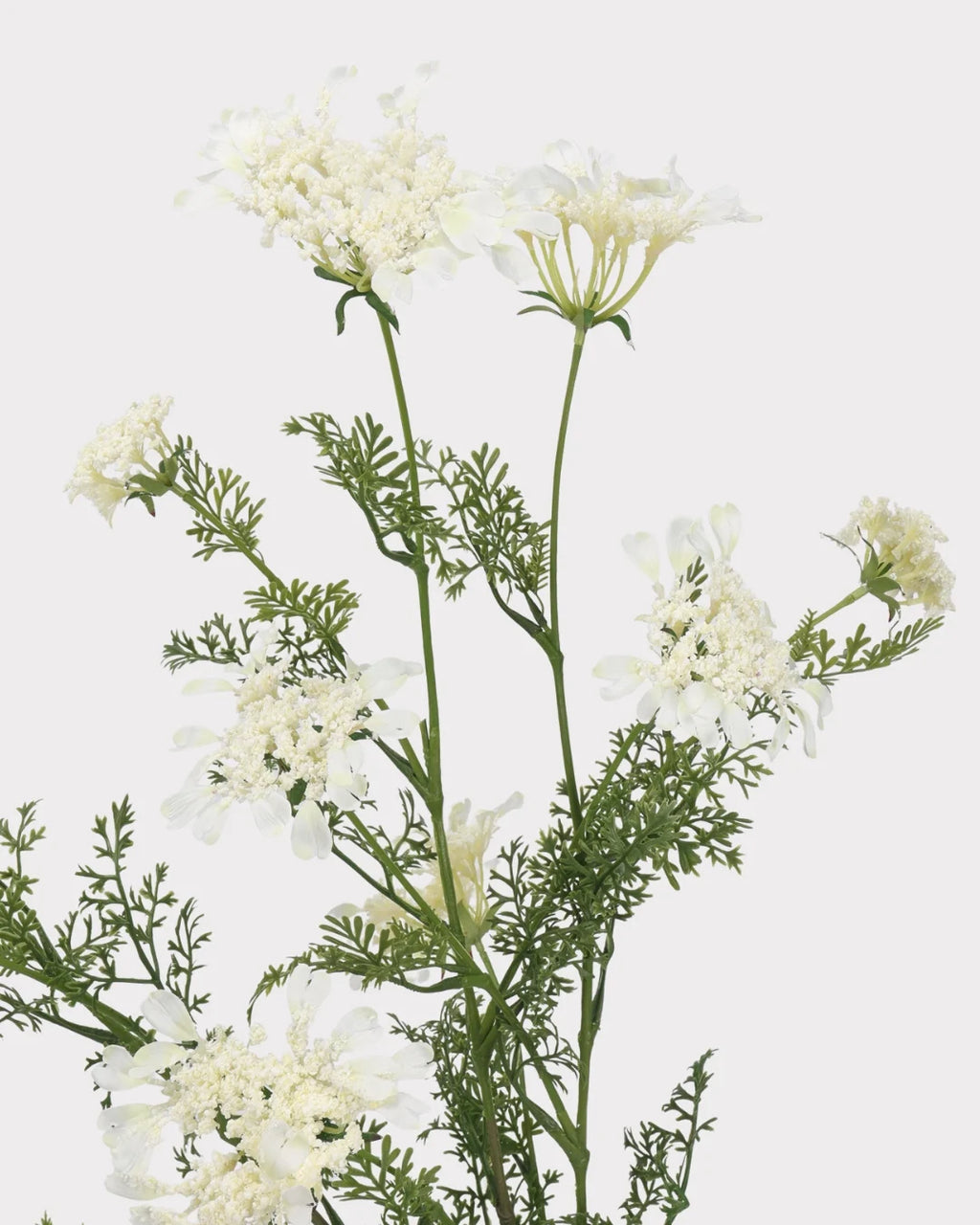 Lace Faux Flower in White - 37"