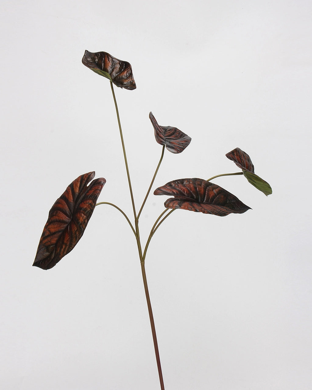Large Artificial Alocasia Leaf Stem 28"