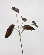 Large Artificial Alocasia Leaf Stem 28"