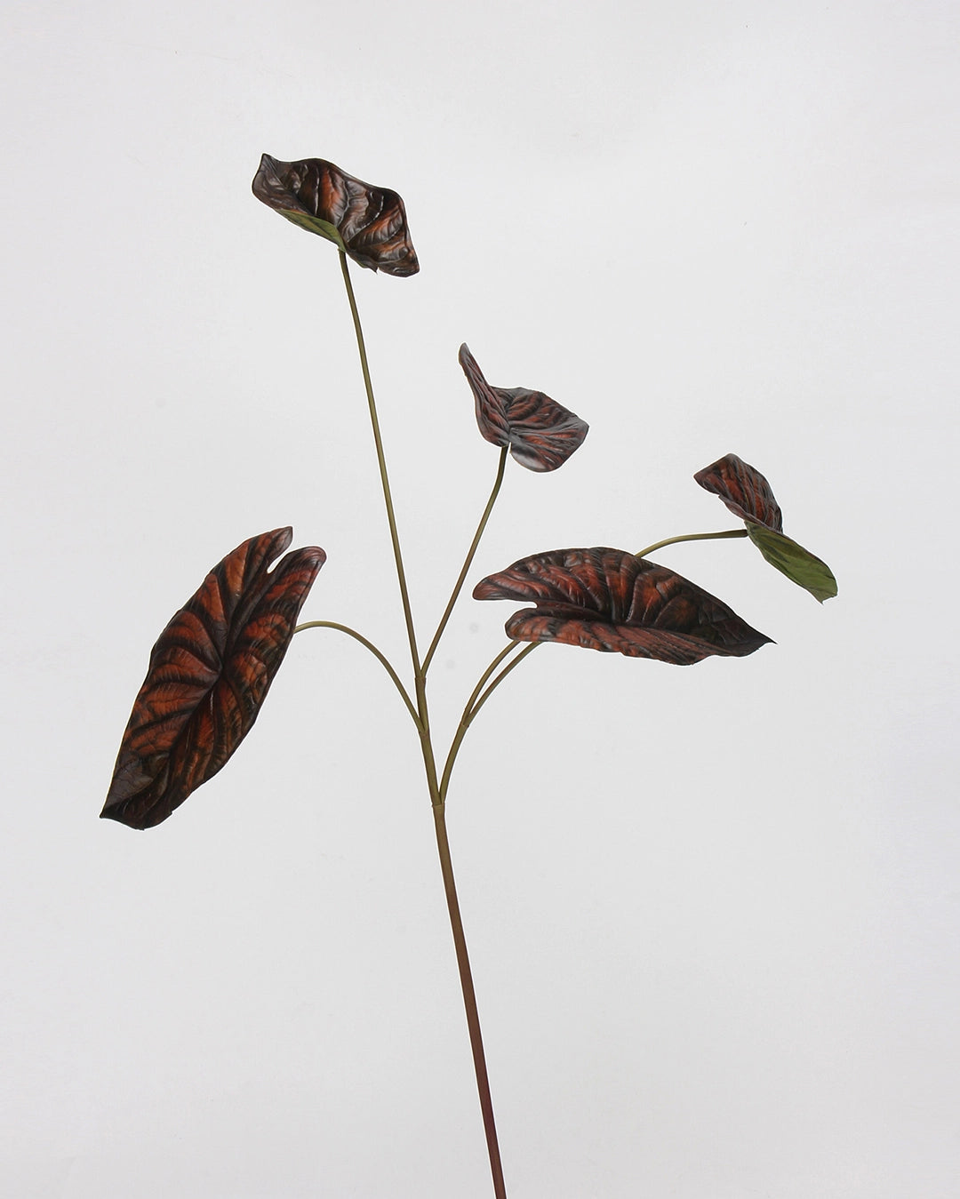 Large Artificial Alocasia Leaf Stem 28"