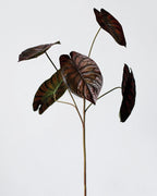 Large Artificial Alocasia Leaf Stem 28"