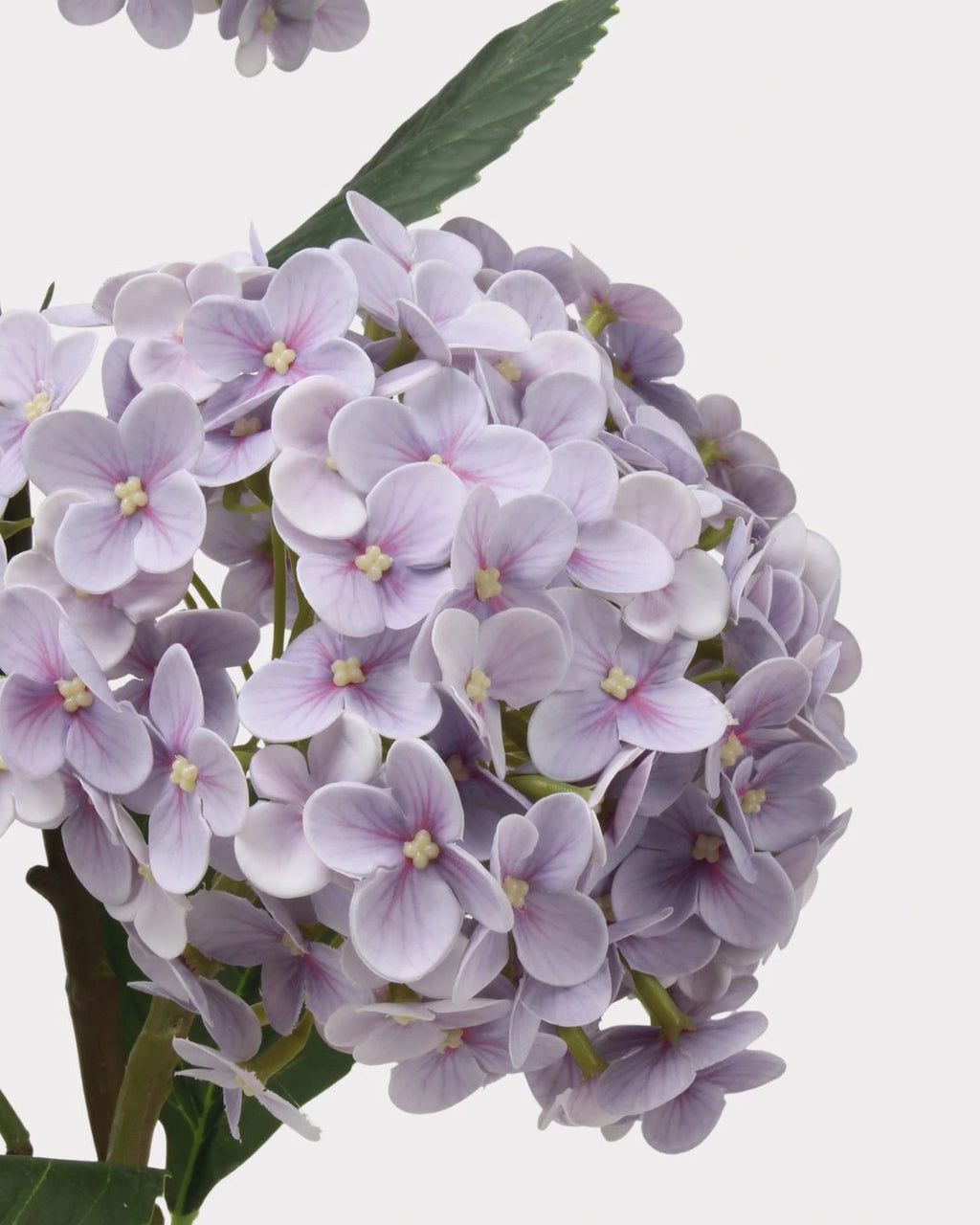 Lightweight Faux Hydrangea Flower Stem – 20.5"