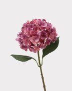 Lightweight Faux Hydrangea Flower Stem – 20.5"