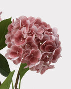 Lightweight Faux Hydrangea Flower Stem – 20.5"