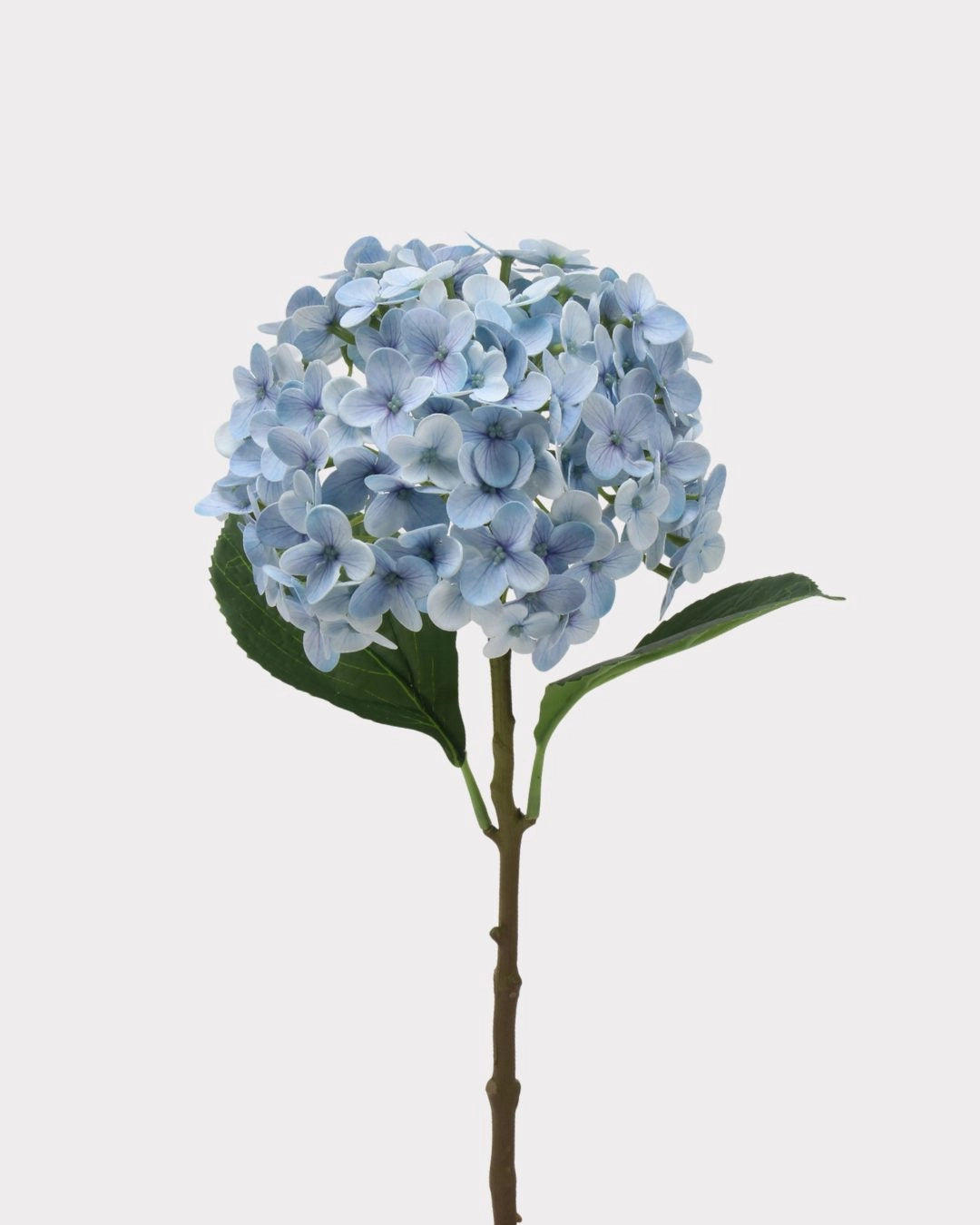 Lightweight Faux Hydrangea Flower Stem – 20.5"