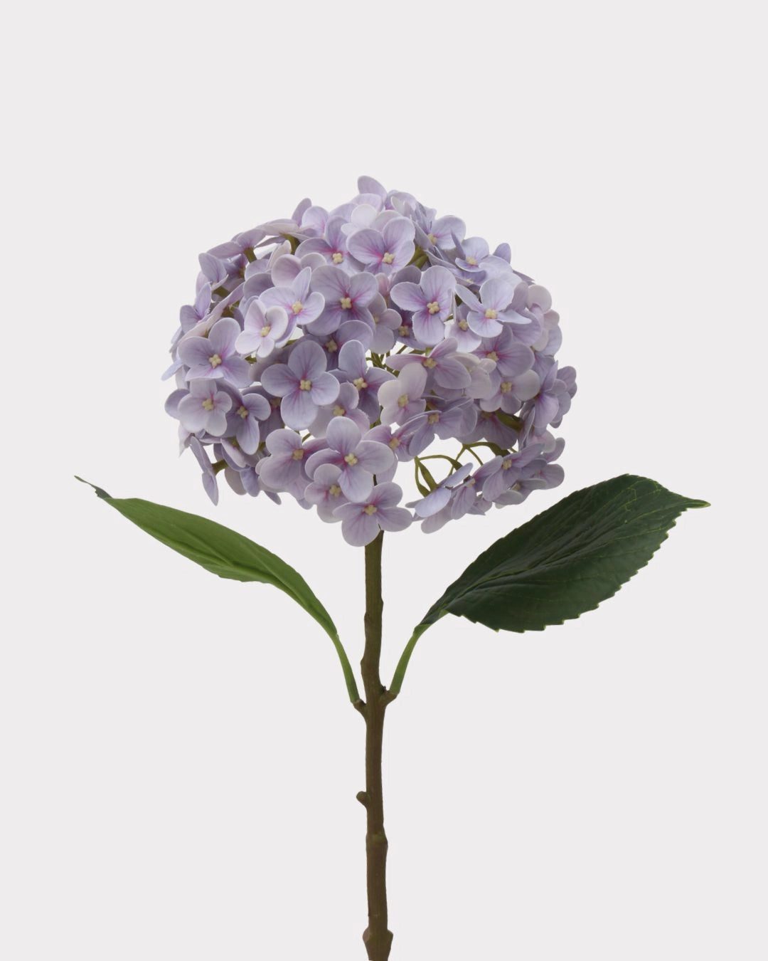 Lightweight Faux Hydrangea Flower Stem – 20.5"