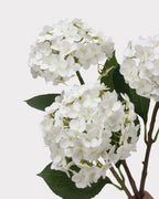 Lightweight Faux Hydrangea Flower Stem – 20.5"