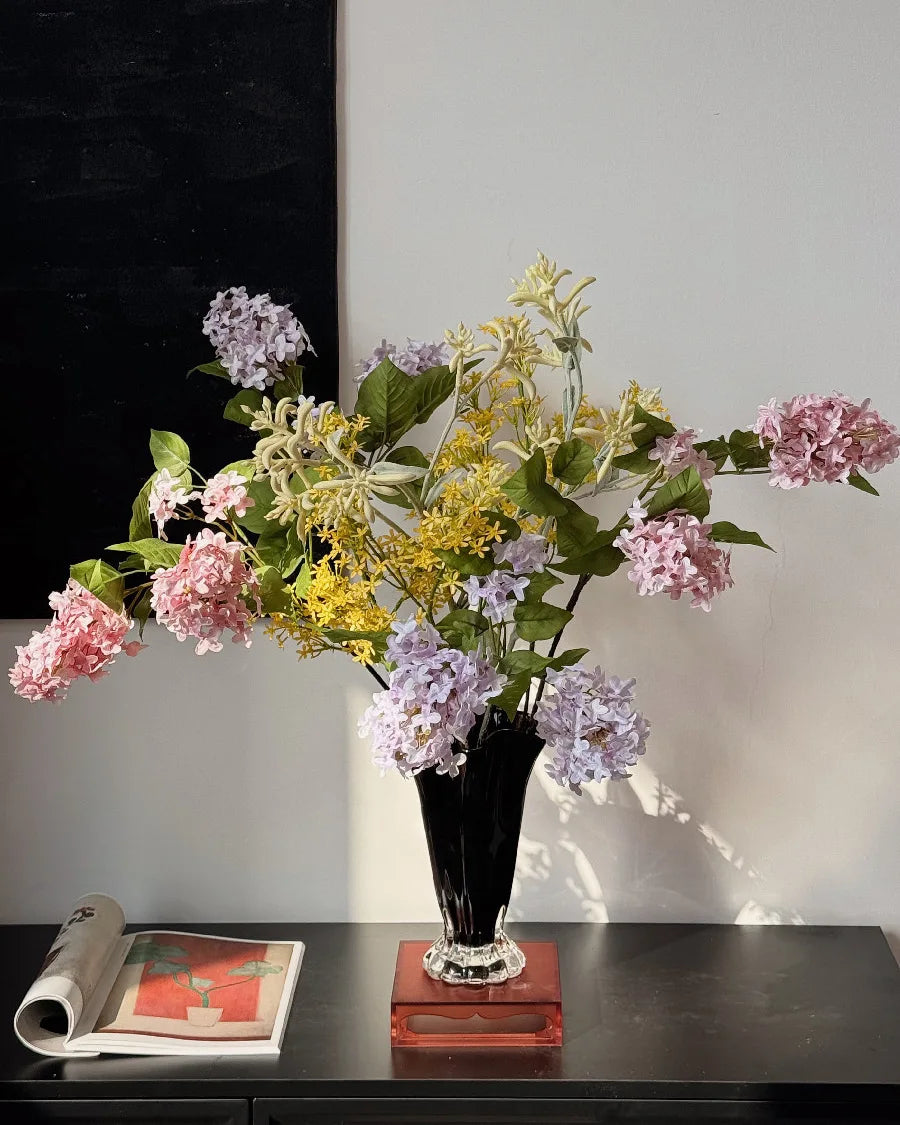 Lilac Faux Flower - 29.5"