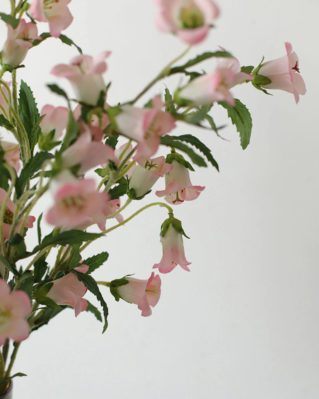 Lush Artificial Bellflower Stem 31.5"