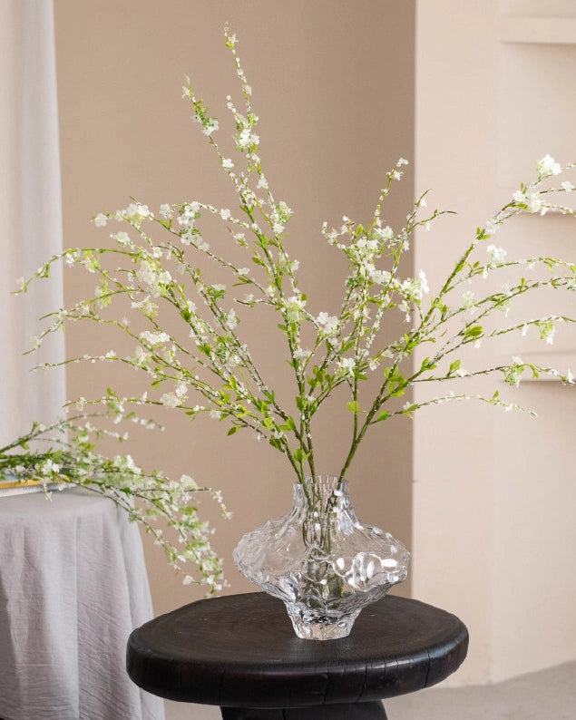 Lush Artificial Snow Willow Stem 45"