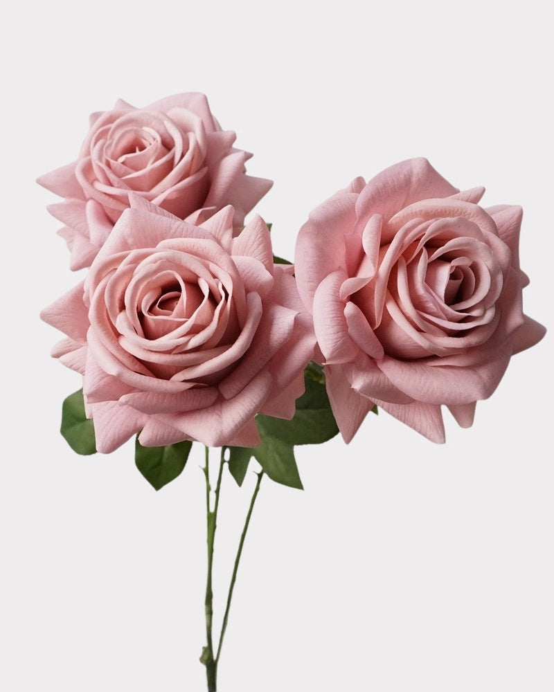 Moisturizing Real-Touch Single Rose Faux Flower - 26.0"