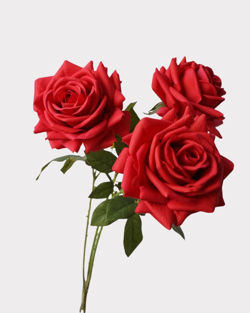 Moisturizing Real-Touch Single Rose Faux Flower - 26.0"