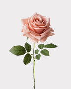 Moisturizing Real-Touch Single Rose Faux Flower - 26.0"