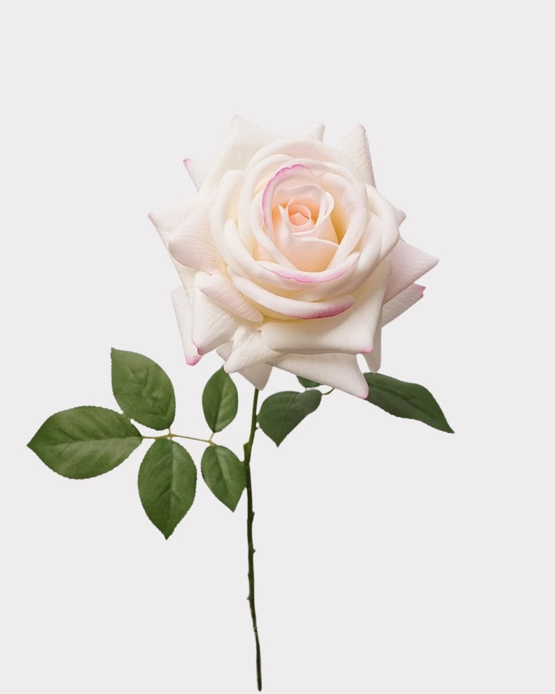 Moisturizing Real-Touch Single Rose Faux Flower - 26.0"