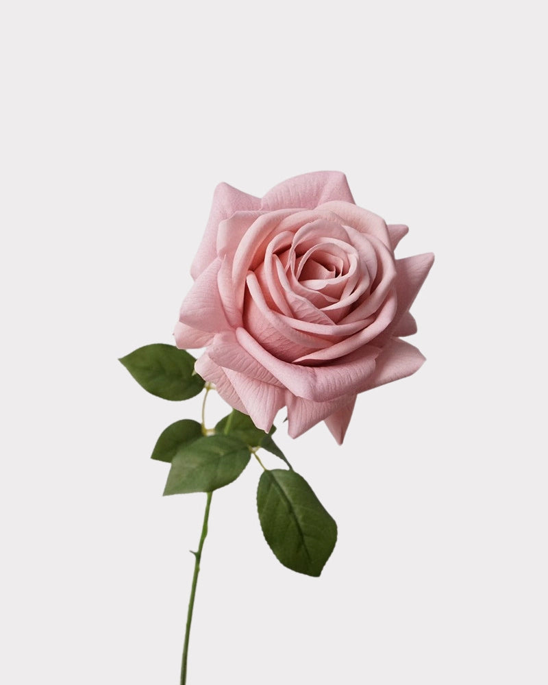 Moisturizing Real-Touch Single Rose Faux Flower - 26.0"