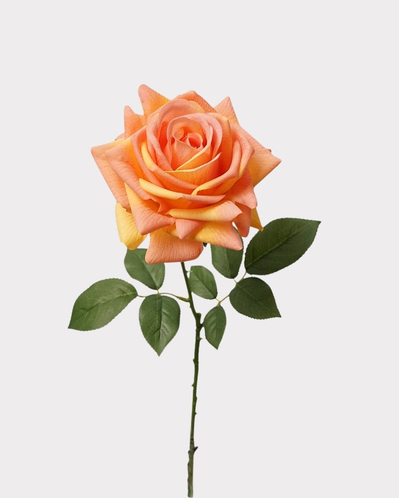 Moisturizing Real-Touch Single Rose Faux Flower - 26.0"