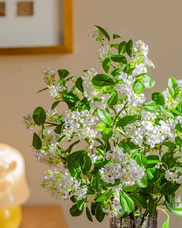 Osmanthus Faux Flower Stem - 28"