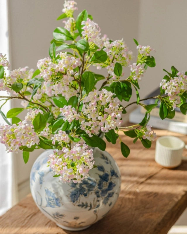 Osmanthus Faux Flower Stem - 28"