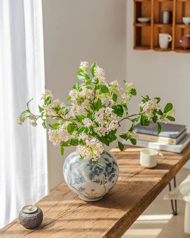 Osmanthus Faux Flower Stem - 28"