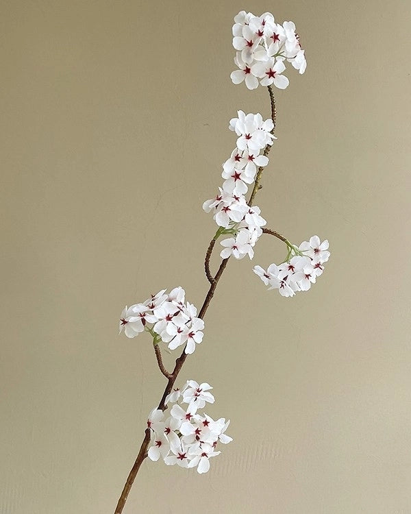 Pear Blossom Faux Branch - 35"